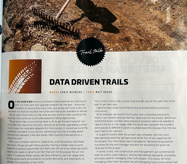 Data Driven Trails